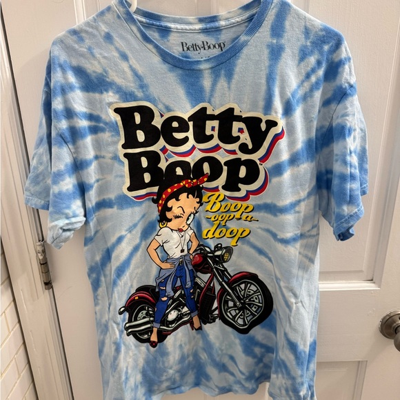 Betty Boop Tie-Dye T-Shirt - Picture 1 of 2